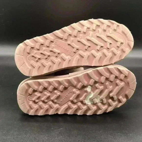 Bearpaw Kids Elle Exotic youth size 3 pink gold shimmer wool lining - Picture 9 of 9